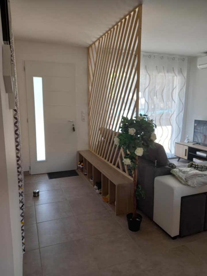 Idée Pour Créer Une Séparation Entre L'entrée Et Mon Salon - ️ Casanaute
