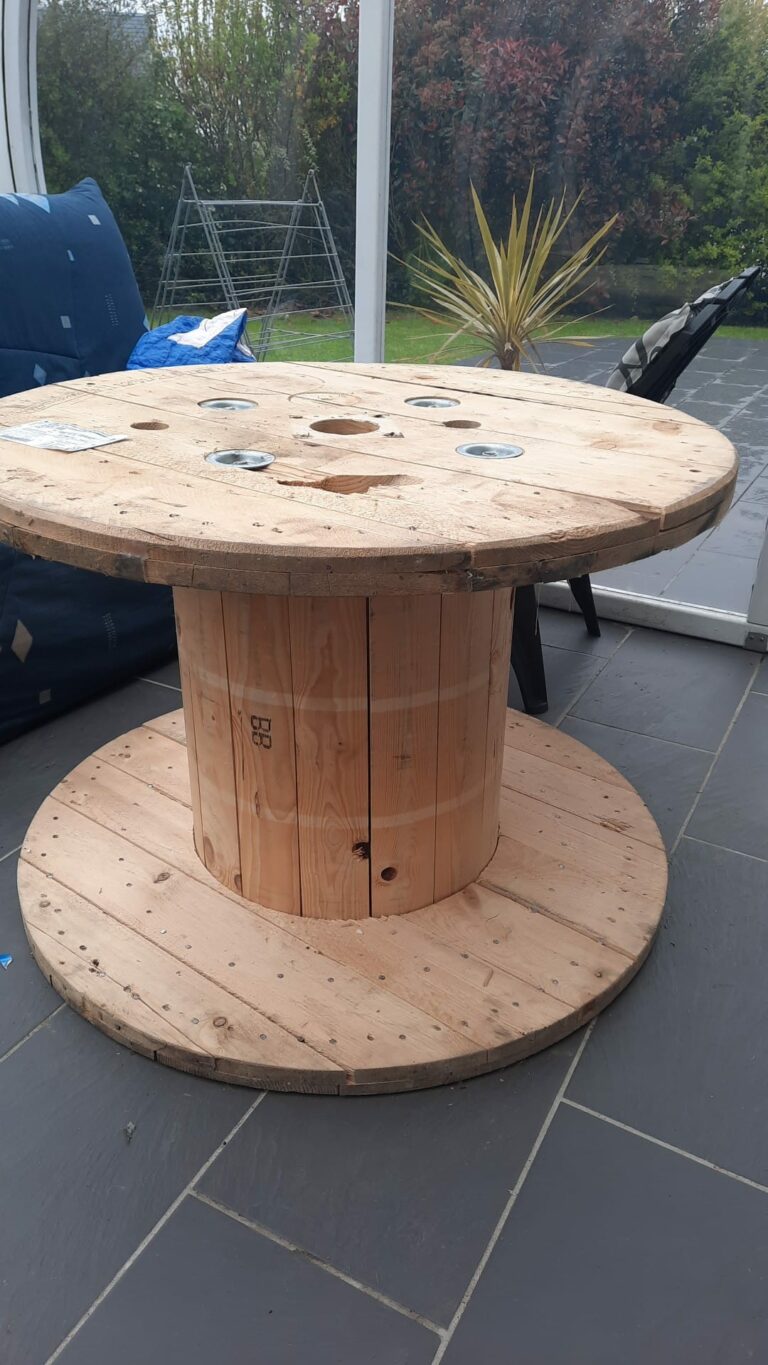Comment Transformer Un Touret En Table ? - ️ Casanaute
