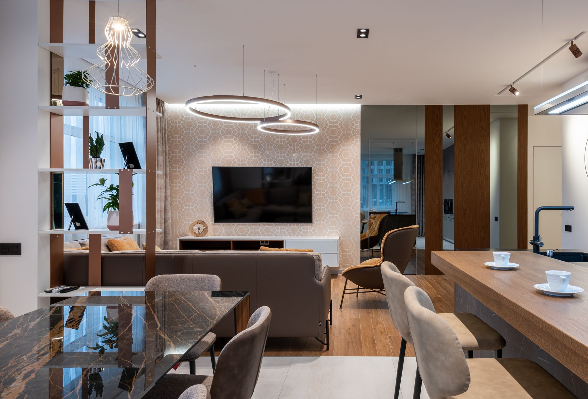 Rideau décoratif pour séparer une pièce sans travaux